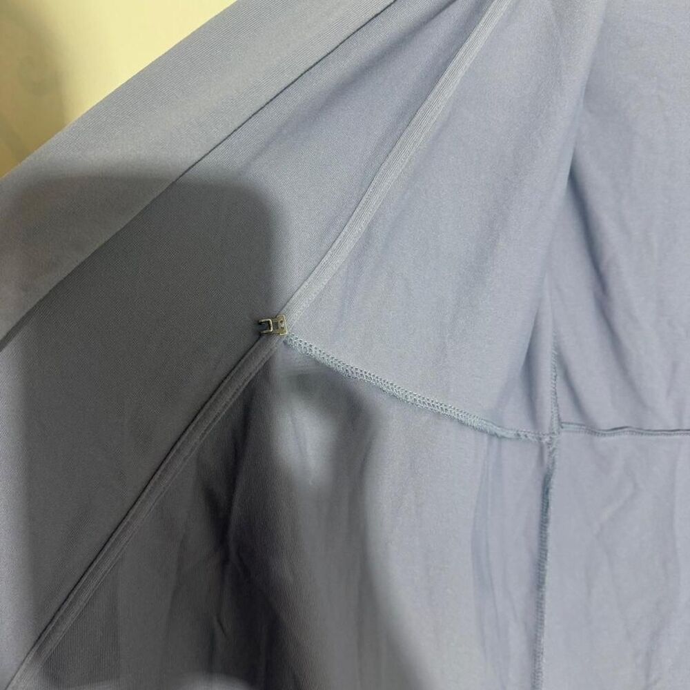 Athleta Women Blue purple open drape front cardigan | Medium | Cozy loungewear - Picture 5 of 8